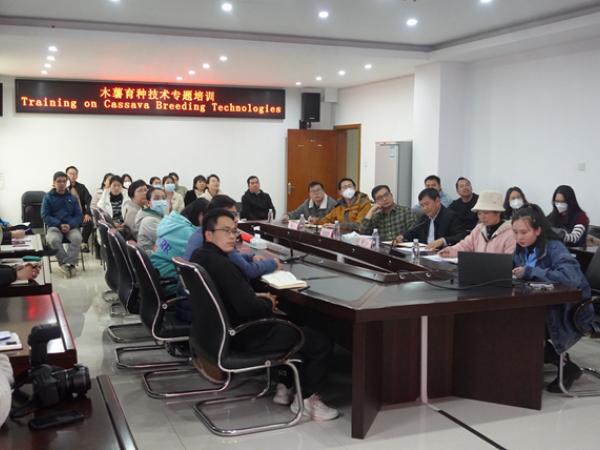 广西热作所举办“木薯育种技术”专题培训班