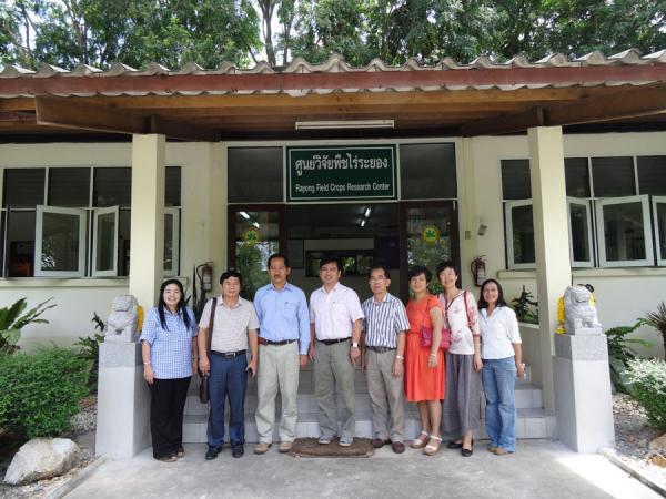 广西木薯所科技人员赴泰国考察引种