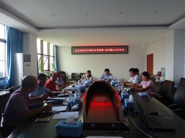 广西热作所番石榴种质资源圃通过农业部认定评审