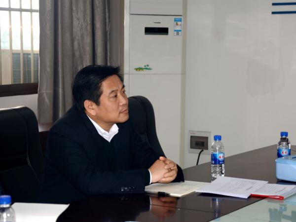 农垦工委党建办徐坤主任到广西热作所调研党建工作