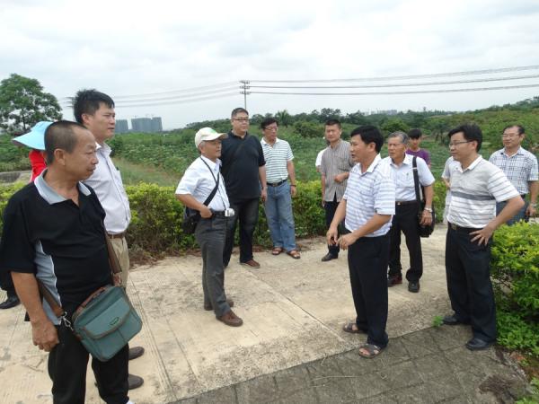 台湾朝阳科技大学到访广西热作所