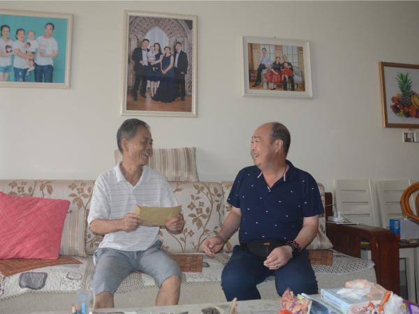 热作所党委开展“七一”走访慰问活动