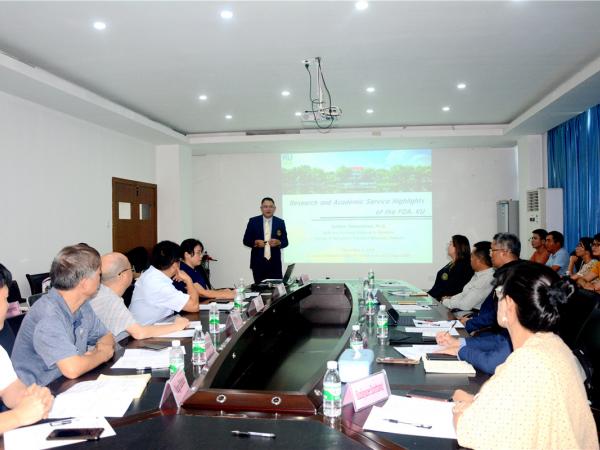 泰国杰青项目总结汇报会在广西热作所召开