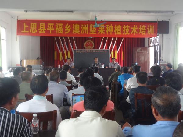 热作所科技人员应邀到上思县开展技术服务培训活动
