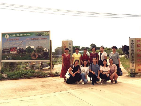 福建农林大学、山东农业大学、河南农业大学茶学老师组队到广西热作所考察交流