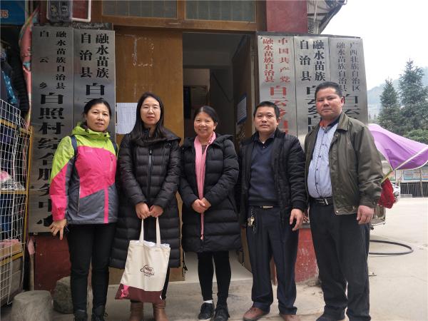 广西热作所加工工程技术中心党支部节前开展科技下乡服务工作