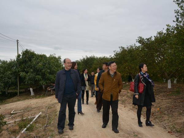 广西职业技术学院院长李卫东带队到广西热作所考察学习