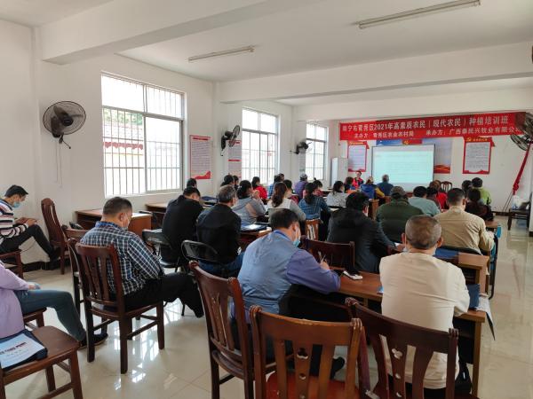 广西热作所科技人员赴青秀区开展农产品质量安全及柑橘病虫害绿色防控技术培训